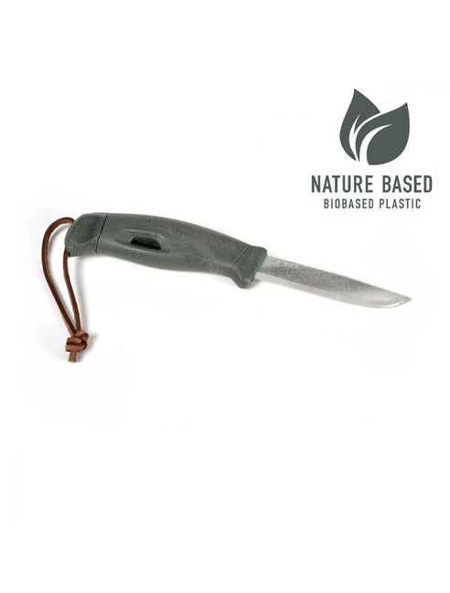LIGHT MY FIRE FireKnife BIO Knife with Fire Starter, Green