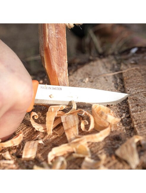 LIGHT MY FIRE FireKnife BIO Knife with Fire Starter, Green