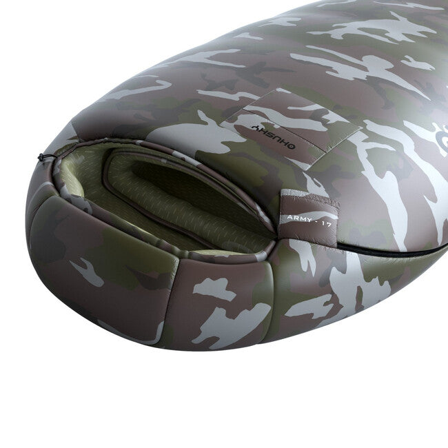 HUSKY Army Συνθετικό Χειμερινό Υπνόσακο -17°C, Πράσινο