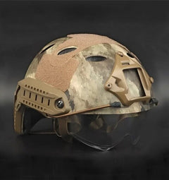 DRAGOWA Tactical Fast PJ taktischer Helm mit Brille Bolt, AT (ohne Zertifizierung)