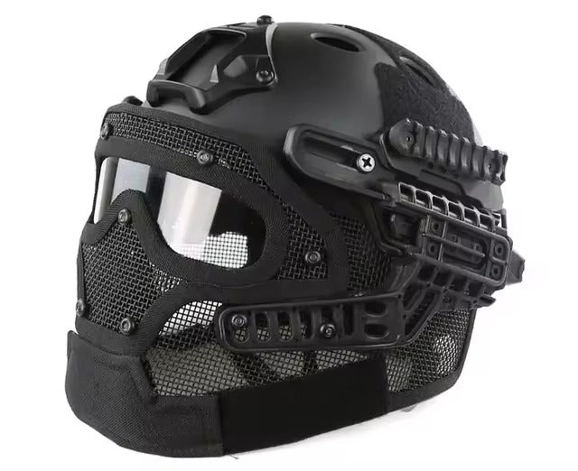 DRAGOWA Tactical Hammer taktischer Helm, schwarz (ohne Zertifizierung)