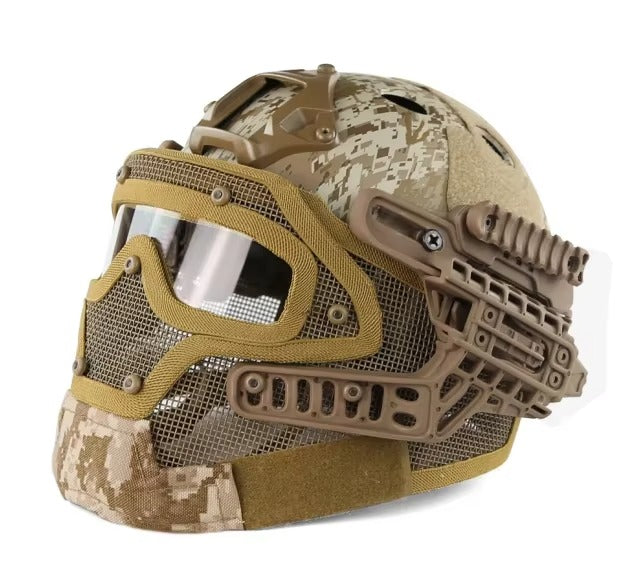 DRAGOWA Tactical Taktická helma Hammer, Digital Desert (bez certifikácie)