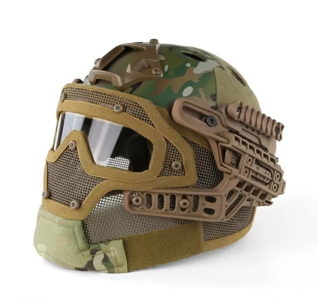 DRAGOWA Tactical Hammer taktischer Helm, Multicam (ohne Zertifizierung)