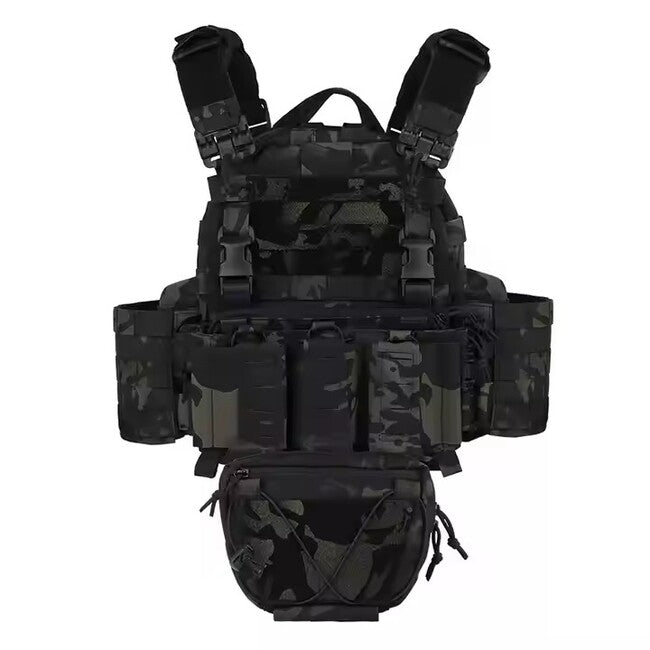 DRAGOWA TACTICAL Raven Tactical Weste, schwarz