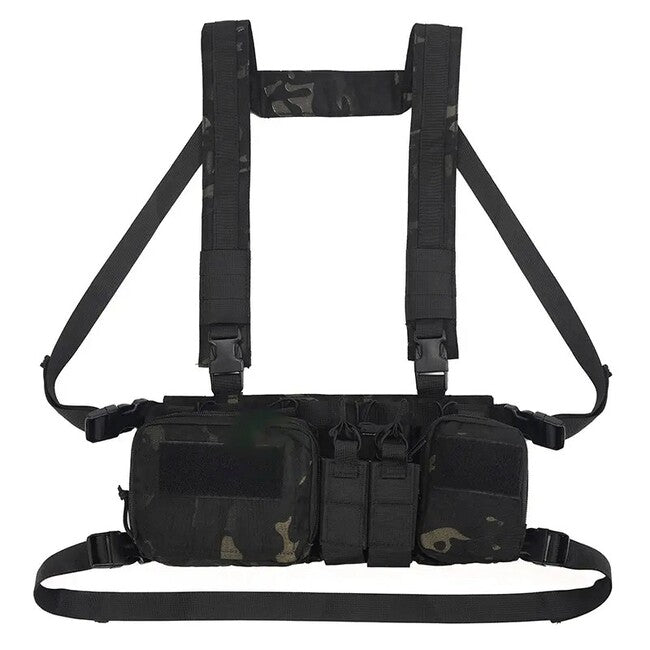 DRAGOWA TACTICAL Chest Rig Recon, CP Schwarz
