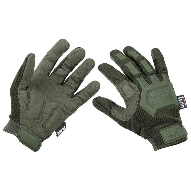 MFH Professional Tactical handschuhe Action, od grün