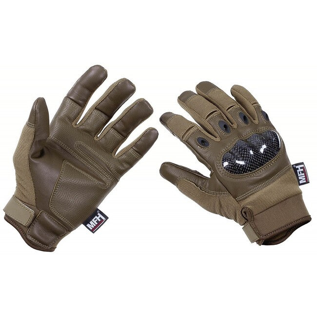 MFH Professional Mission Tactical handschuhe, coyote tan