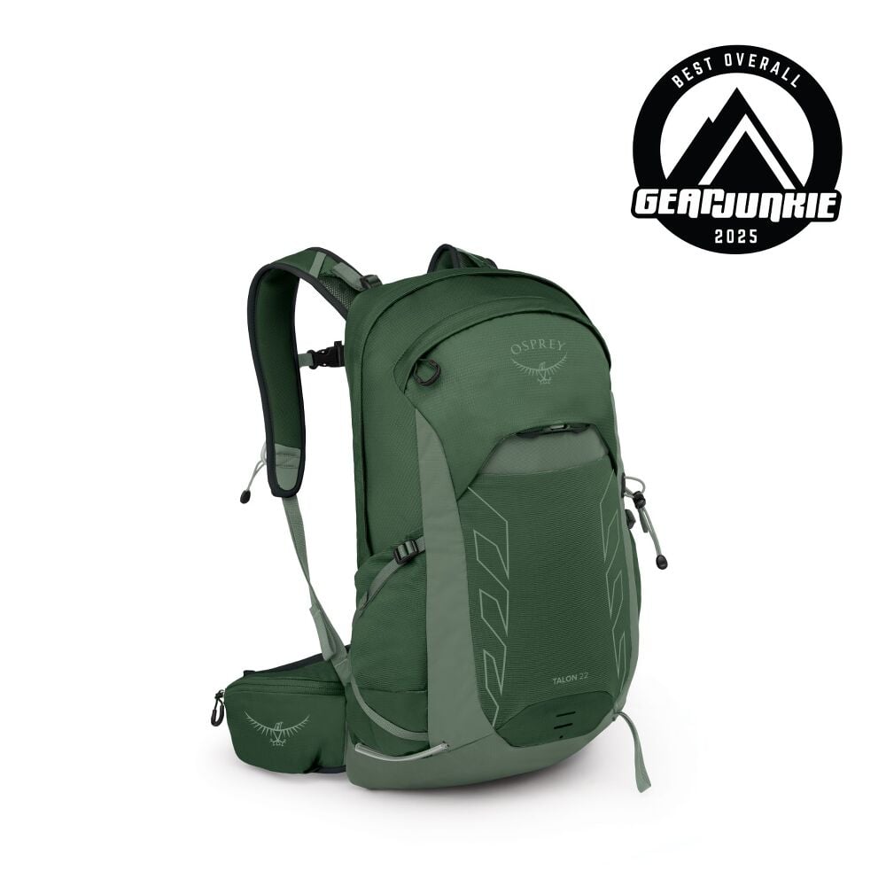 OSPREY TALON 22 turistický batoh, green canopy/pine leaf