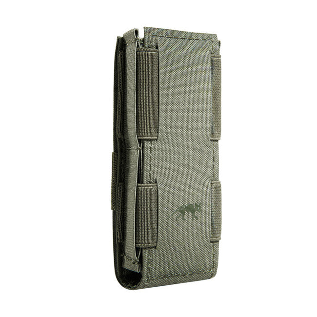 Tasmanian Tiger SGL PI Mag Pouch MCL L IRR, stone grey olive
