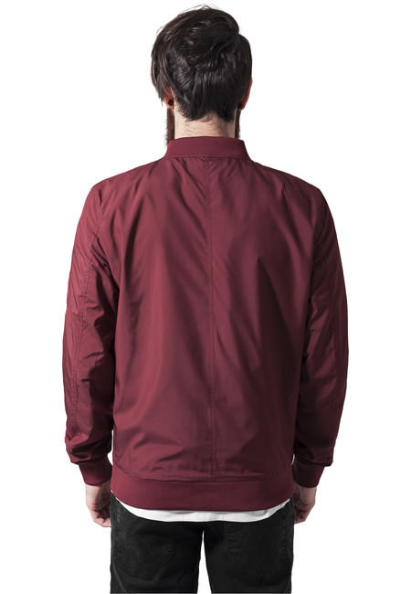 Urban Classics bomber Light Bomber, bordová