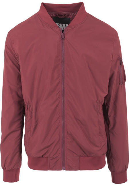 Urban Classics Light Bomber, Burgundy