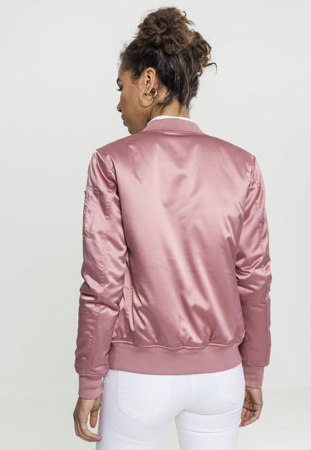 Urban Classics dámska saténová bomber bunda