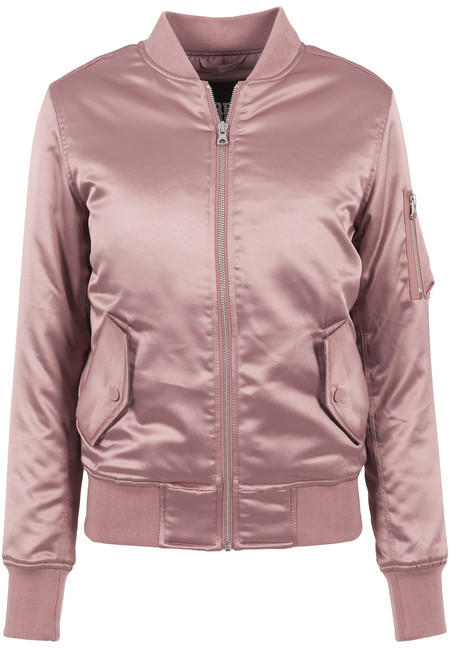 Urban Classics dámska saténová bomber bunda