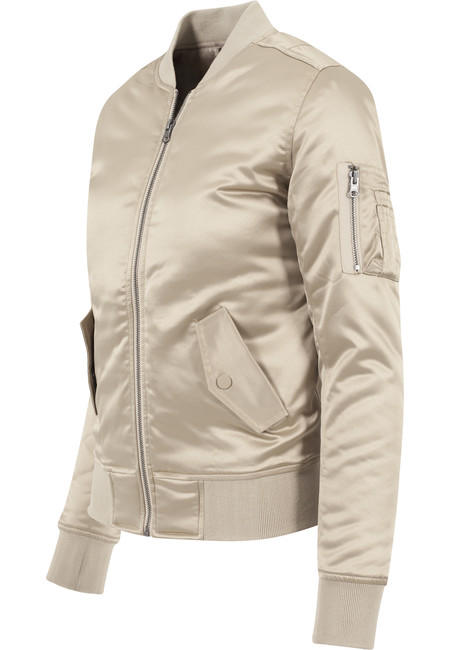 Urban Classics Women's Satin Bomber Jacket