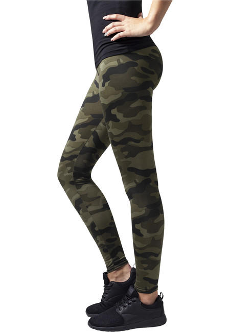 Urban Classics Jogginghose damen, wood camo