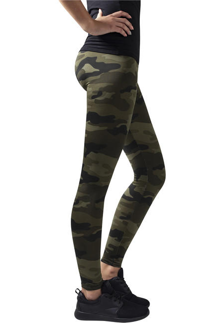 Urban Classics Jogginghose damen, wood camo