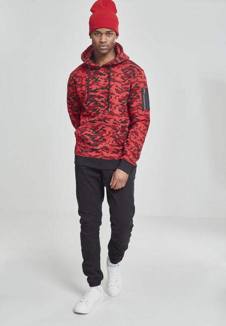 Urban Classics Men's Camouflage Hoodie