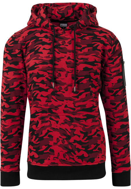 Urban Classics Men's Camouflage Hoodie