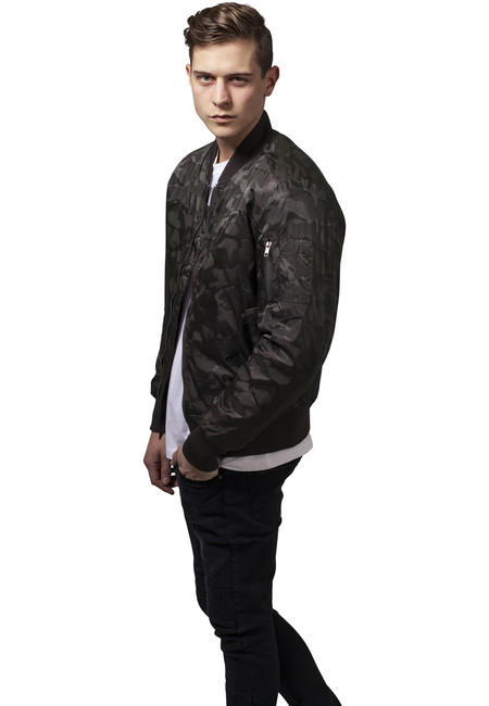 Urban Classics maskáčová bomber bunda