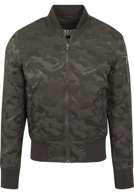 Urban Classics maskáčová bomber bunda