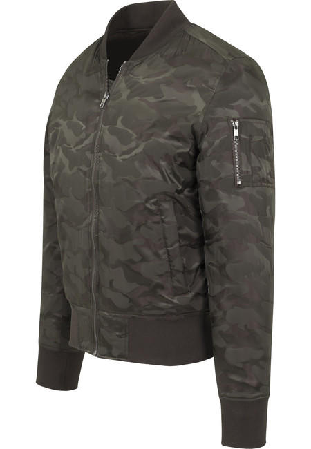 Urban Classics maskáčová bomber bunda
