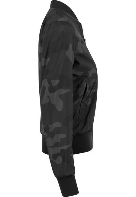 Urban Classics Women's Light Bomber Jacket, Camo
