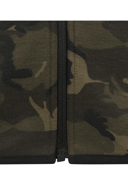 Urban Classics Men's Camo Zip Hoodie