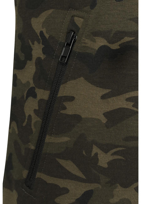 Urban Classics Men's Camo Zip Hoodie