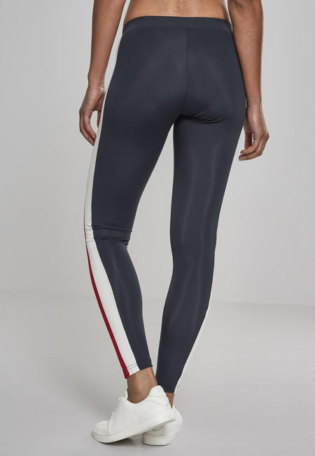 Urban Classics Side Stripe women's leggings, Navy