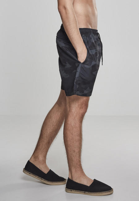 Urban Classics Men's Camo Swim Shorts