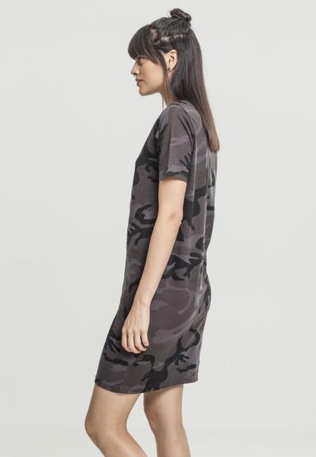 Urban Classics γυναικείο φόρεμα camo, dark camo