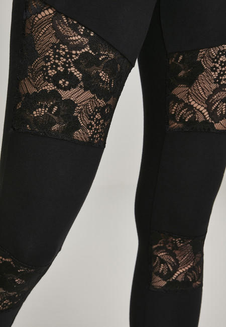 Urban Classics dámske Laces Inset legíny