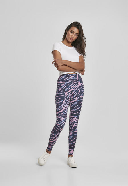 Urban Classics Tie Dye Γυναικείο Κολάν Ψηλόμεσο
