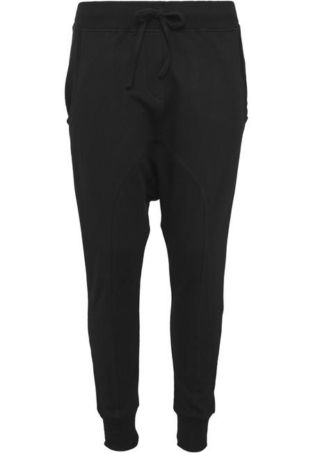 Urban Classics Light Fleece Sarouel Γυναικεία Φόρμα, Μαύρο