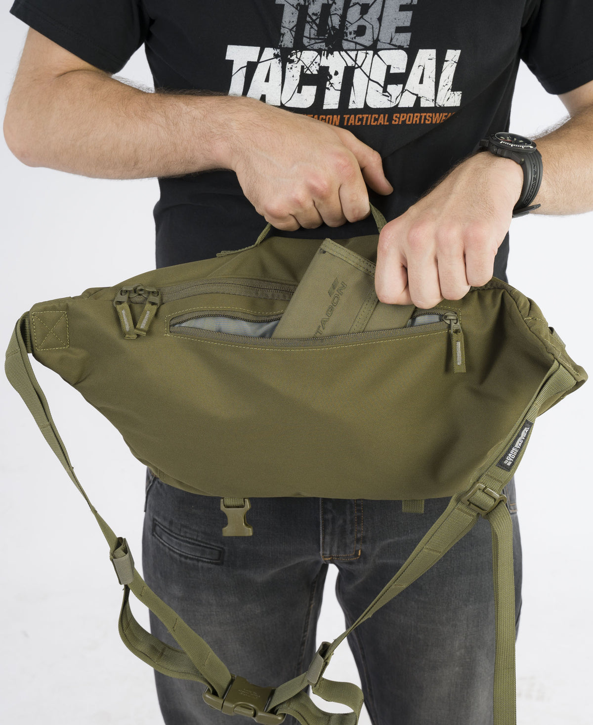 Pentagon Tasche cez rameno Telamon, coyote