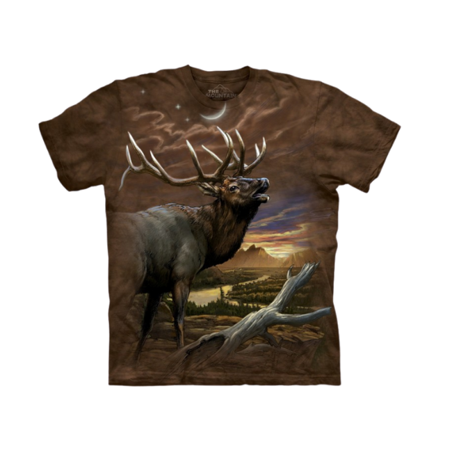 The Mountain tričko 3D Jeleň, unisex
