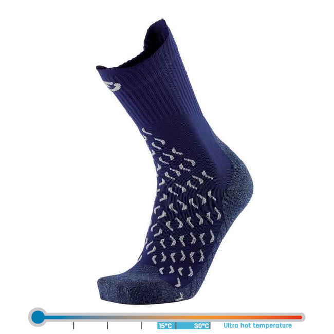 Therm-ic Therm-ic hohe socken blau/weiß