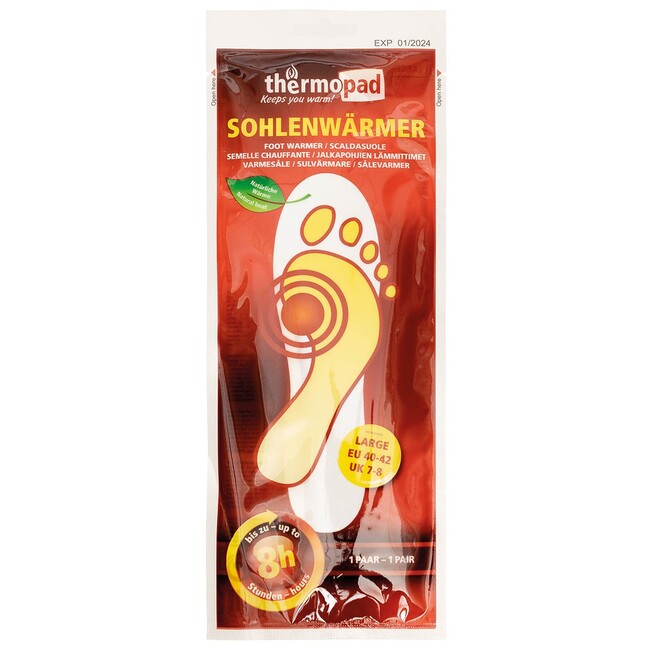 Thermopad Heizsohlen für Schuhe