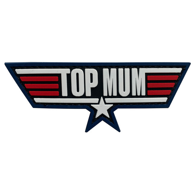 WARAGOD Aufnäher TOP MUM PVC