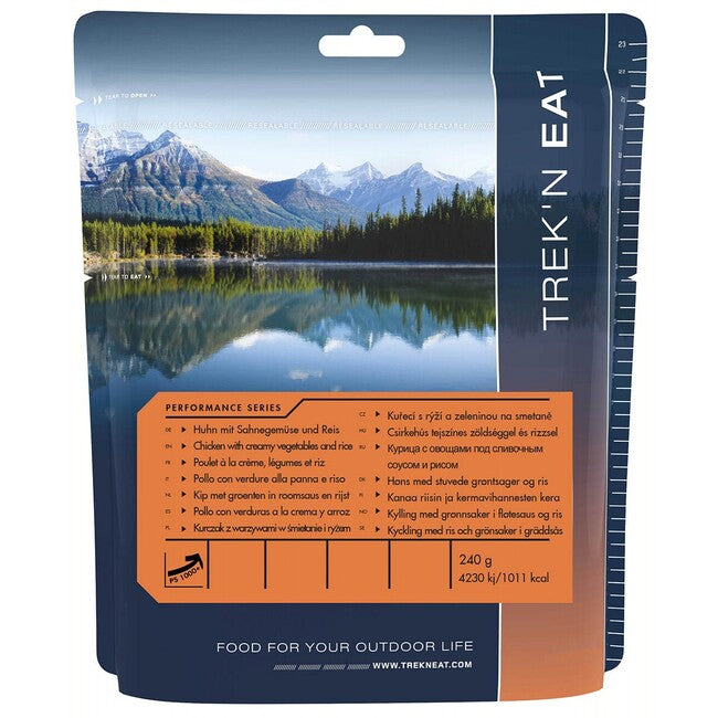 Trek'n Eat Hähnchen mit Sahnegemüse und Reis PS