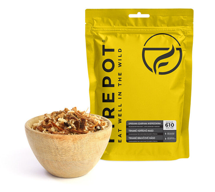 Firepot Geschreddertes Schweinefleisch, 135g