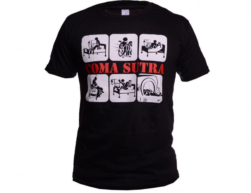 O&T T-Shirt Funny Vtipne comasutra, schwarz