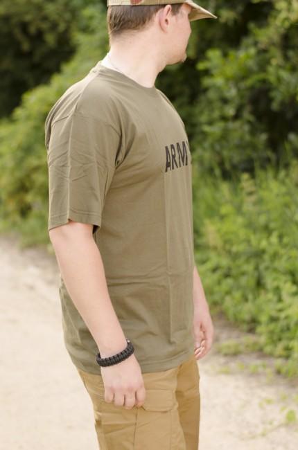 MFH Army μπλουζάκι 160g/m2, λαδί