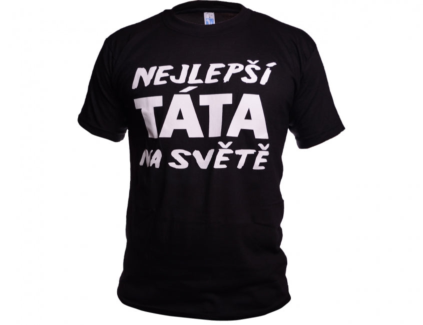 O&T T-Shirt Funny Vtipne najlepsi tata na svete, schwarz