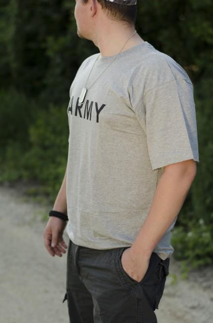 MFH Army T-Shirt, Grey