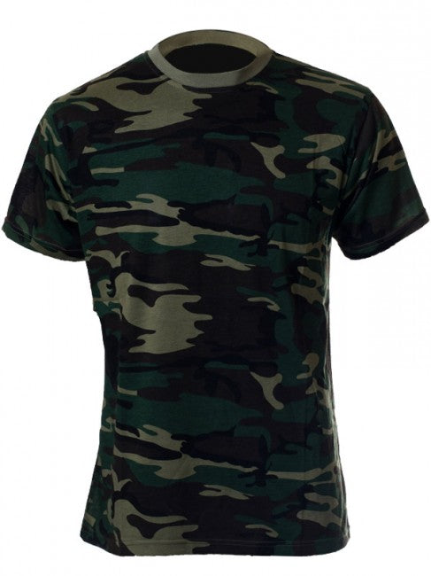 O&T T-Shirt Andskin vzor woodland