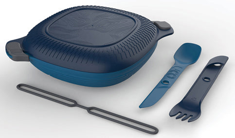 UCO ECO 5-tlg. blau-schwarzer Lunch-Eimer