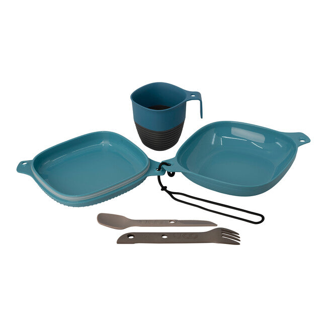 UCO 6 Stück Lunchbox blau-grau