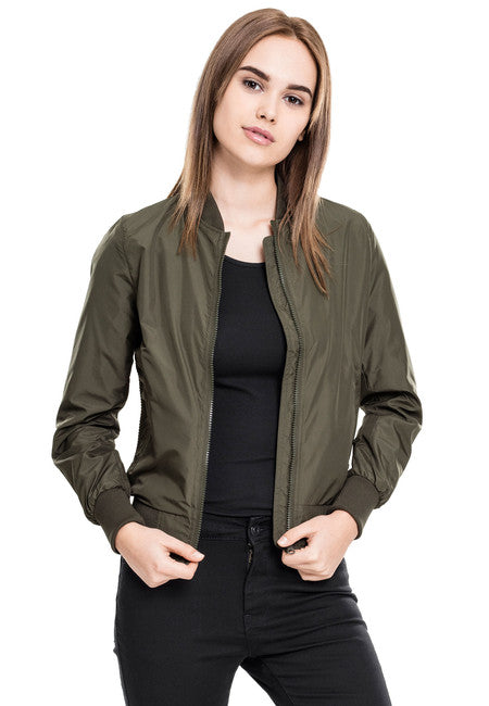 Urban Classics Light Bomberjacke, oliv