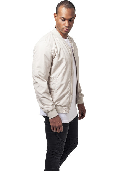 Urban Classics bunda Light Bomber, piesková